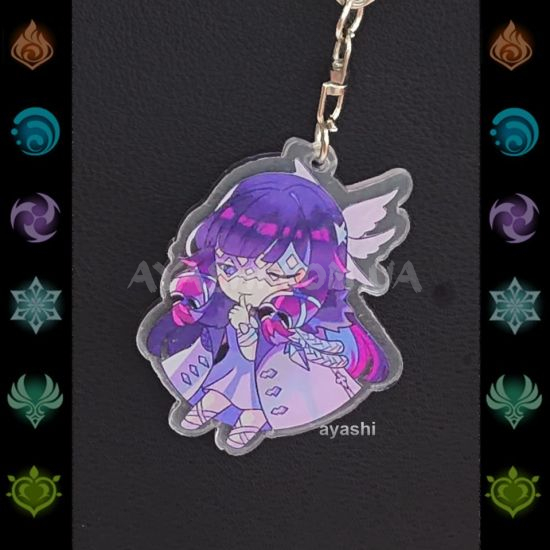 Брелок акриловый фигурка Genshin Impact  БРФ-0014-103 Коломбина Брелок акриловый фигурка Genshin Impact  БРФ-0014-103 Коломбина