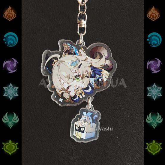 Брелок акриловий фігурка Genshin Impact БРФ-0014-103 Кірара з підвіскою Брелок акриловий фігурка Genshin Impact БРФ-0014-103 Кірара з підвіскою