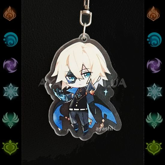 Брелок акриловый фигурка Genshin Impact  БРФ-0014-68 Дайнслейф Брелок акриловый фигурка Genshin Impact  БРФ-0014-68 Дайнслейф
