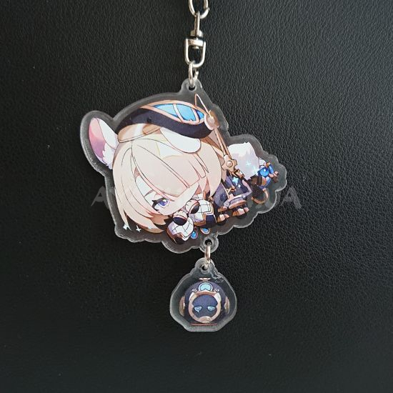 Брелок акриловий фігурка Genshin Impact БРФ-0014-90 Фреміне вушка з підвіской Брелок акриловий фігурка Genshin Impact БРФ-0014-90 Фреміне вушка з підвіской