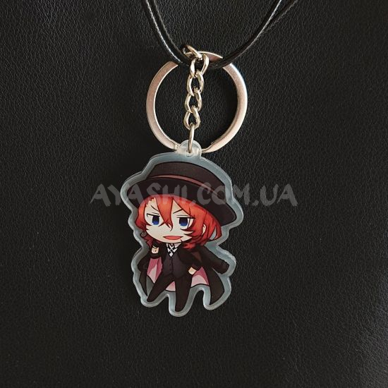 Брелок акриловий фігурка Bungo Stray Dogs БРФ-0021-13 Брелок акриловий фігурка Bungo Stray Dogs БРФ-0021-13