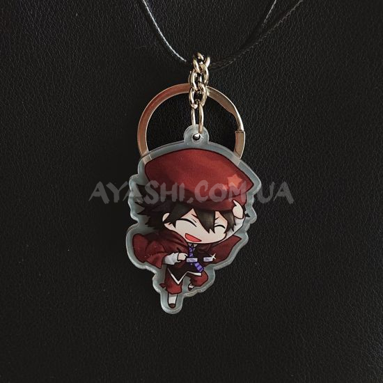 Брелок акриловый фигурка Bungo Stray Dogs БРФ-0021-15 Брелок акриловый фигурка Bungo Stray Dogs БРФ-0021-15