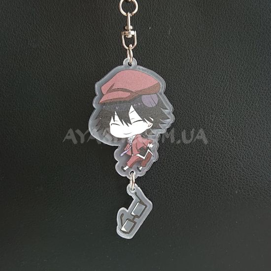 Брелок акриловый фигурка Bungo Stray Dogs БРФ-0021-21 Брелок акриловый фигурка Bungo Stray Dogs БРФ-0021-21