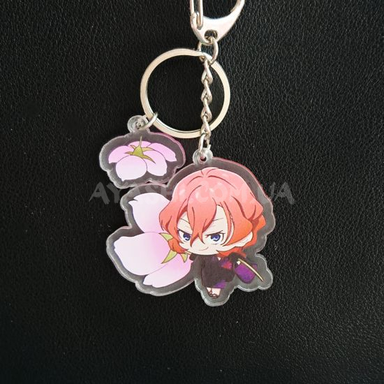 Брелок акриловый фигурка Bungo Stray Dogs БРФ-0021-29 Брелок акриловый фигурка Bungo Stray Dogs БРФ-0021-29