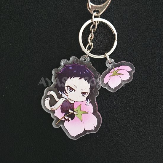 Брелок акриловий фігурка Bungo Stray Dogs БРФ-0021-30 Брелок акриловий фігурка Bungo Stray Dogs БРФ-0021-30