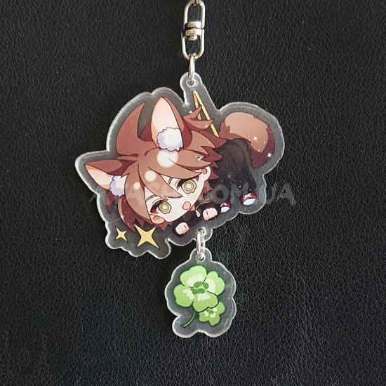 Брелок акриловий фігурка Danganronpa БРФ-0023-20 Макото Наєгі  Брелок акриловий фігурка Danganronpa БРФ-0023-20 Макото Наєгі 