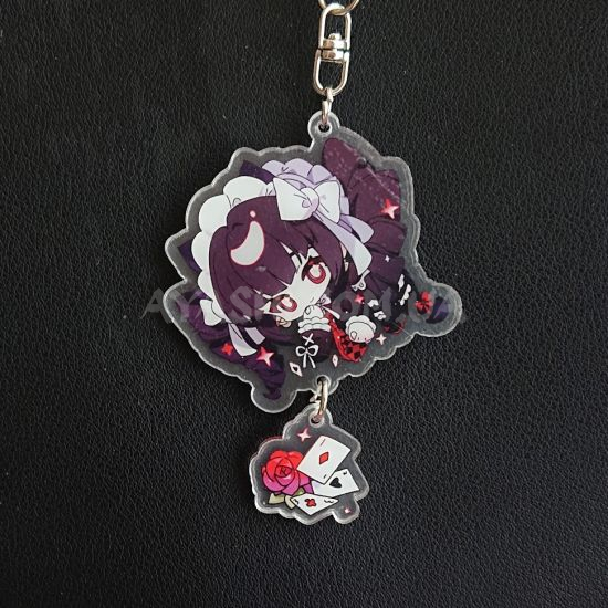 Брелок акриловий фігурка Danganronpa БРФ-0023-23 Селестія  Брелок акриловий фігурка Danganronpa БРФ-0023-23 Селестія 