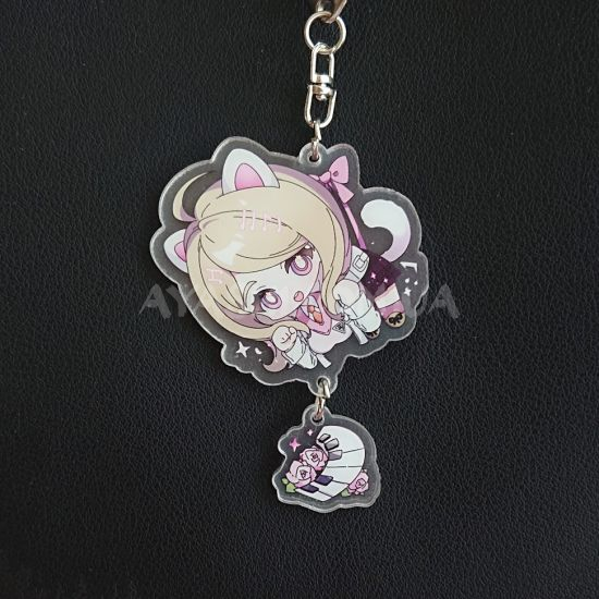 Брелок акриловий фігурка Danganronpa БРФ-0023-27 Каеде Акамацу Брелок акриловий фігурка Danganronpa БРФ-0023-27 Каеде Акамацу