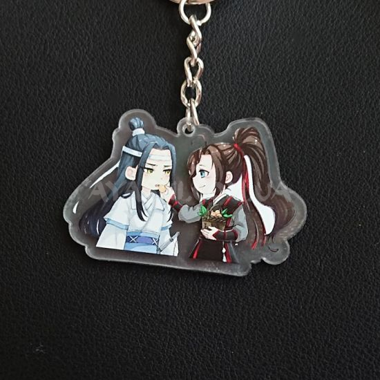 Брелок акриловый Mo Dao Zu Shi БРФ-0024-16 Вэй Ин с Лань Чжань Брелок акриловый Mo Dao Zu Shi БРФ-0024-16 Вэй Ин с Лань Чжань