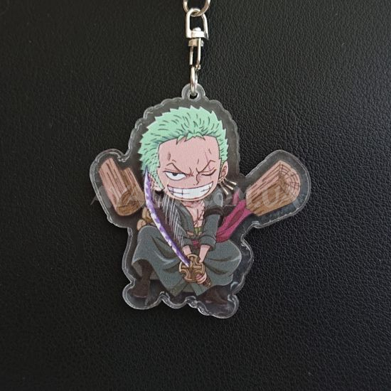 Брелок акриловый фигурка One Piece БРФ-0027-09 Ророноа Зоро Брелок акриловый фигурка One Piece БРФ-0027-09 Ророноа Зоро