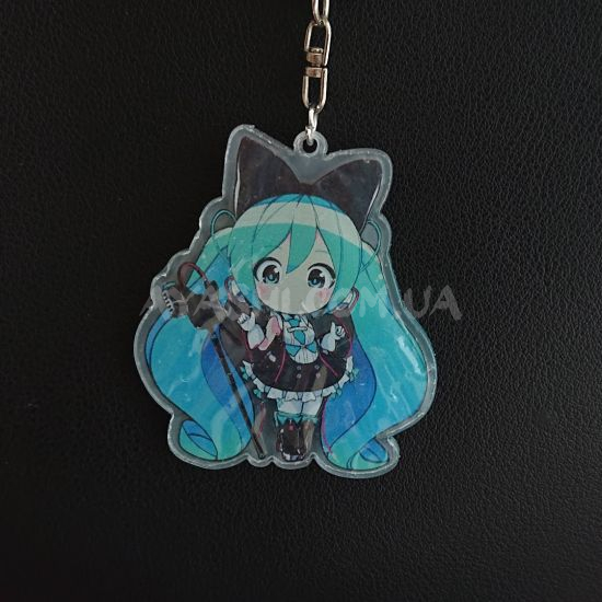 Брелок акриловый фигурка Хацуне Мику БРФ-0030-02 Брелок акриловый фигурка Хацуне Мику БРФ-0030-02
