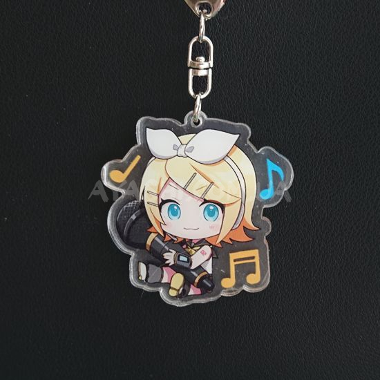 Брелок акриловий фігурка Project Sekai БРФ-0030-04 Рін  Брелок акриловий фігурка Project Sekai БРФ-0030-04 Рін 