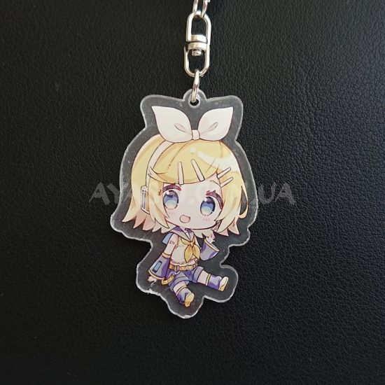 Брелок акриловий фігурка Project Sekai БРФ-0030-09 Рін  Брелок акриловий фігурка Project Sekai БРФ-0030-09 Рін 