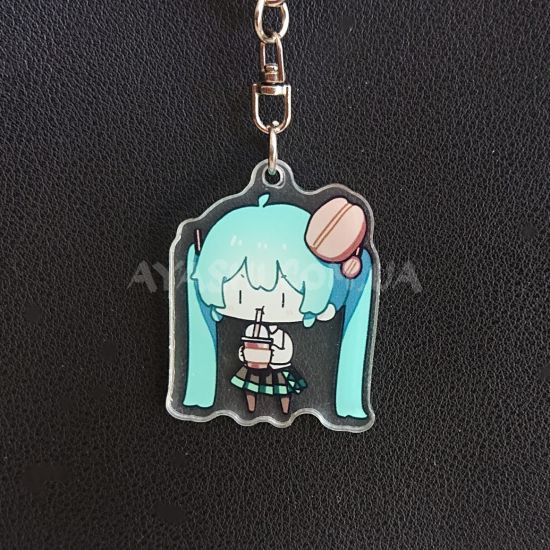 Брелок акриловий фігурка Хацуне Міку БРФ-0030-10 Брелок акриловий фігурка Хацуне Міку БРФ-0030-10