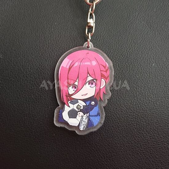 Брелок акриловый фигурка Blue Lock БРФ-0036-06 Хема  Брелок акриловый фигурка Blue Lock БРФ-0036-06 Хема 