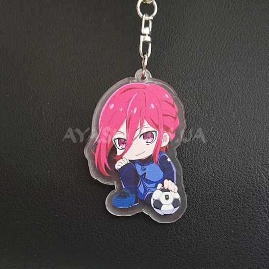 Брелок акриловый фигурка Blue Lock БРФ-0036-12 Хема  Брелок акриловый фигурка Blue Lock БРФ-0036-12 Хема 