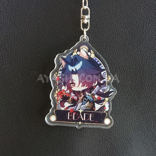 Брелок акриловый Honkai: Star Rail БРФ-0040-07 Блэйд  Брелок акриловый Honkai: Star Rail БРФ-0040-07 Блэйд 