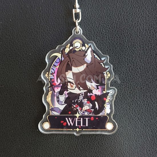 Брелок акриловий Honkai: Star Rail БРФ-0040-12 Вельт  Брелок акриловий Honkai: Star Rail БРФ-0040-12 Вельт 