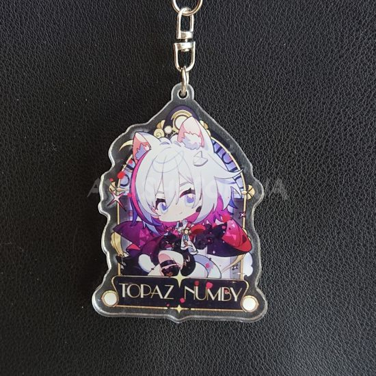 Брелок акриловый Honkai: Star Rail БРФ-0040-14 Топаз и Счетовод Брелок акриловый Honkai: Star Rail БРФ-0040-14 Топаз и Счетовод