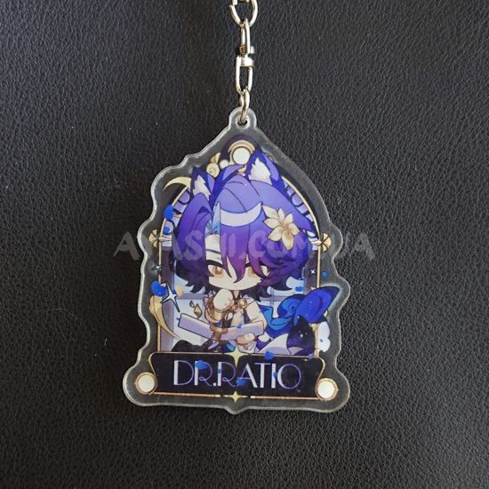Брелок акриловий Honkai: Star Rail БРФ-0040-15 Лікар Раціо Брелок акриловий Honkai: Star Rail БРФ-0040-15 Лікар Раціо