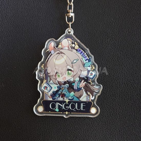 Брелок акриловий Honkai: Star Rail БРФ-0040-17 Цінцюе  Брелок акриловий Honkai: Star Rail БРФ-0040-17 Цінцюе 