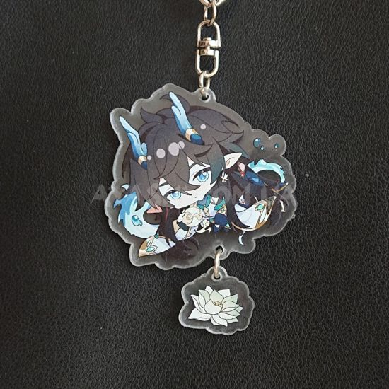 Брелок акриловый Honkai: Star Rail БРФ-0040-21 Дань Хэн с висюлькой Брелок акриловый Honkai: Star Rail БРФ-0040-21 Дань Хэн с висюлькой