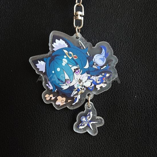 Брелок акриловый Honkai: Star Rail БРФ-0040-22 Юйкун с висюлькой Брелок акриловый Honkai: Star Rail БРФ-0040-22 Юйкун с висюлькой