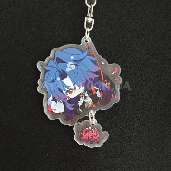 Брелок акриловый Honkai: Star Rail БРФ-0040-23 Блэйд с подвеской Брелок акриловый Honkai: Star Rail БРФ-0040-23 Блэйд с подвеской