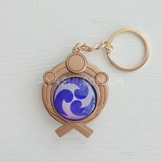 Брелок Око бога Електро Інадзума Genshin Impact Брелок Око бога Електро Інадзума Genshin Impact