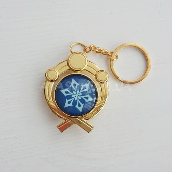 Брелок Око бога КРІО Інадзума Genshin Impact Брелок Око бога КРІО Інадзума Genshin Impact