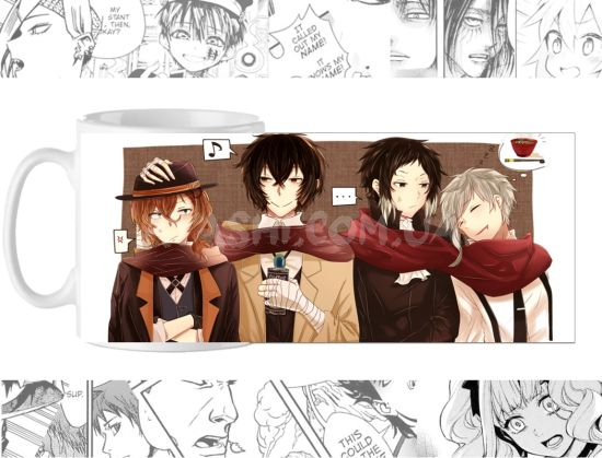 Чашка Bungou Stray Dogs cup-00484 Чашка Bungou Stray Dogs cup-00484