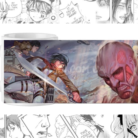 Чашка Attack on Titan cup-00529 Чашка Attack on Titan cup-00529