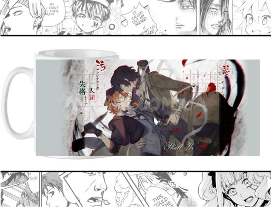 Чашка Bungou Stray Dogs cup-00015 Чашка Bungou Stray Dogs cup-00015