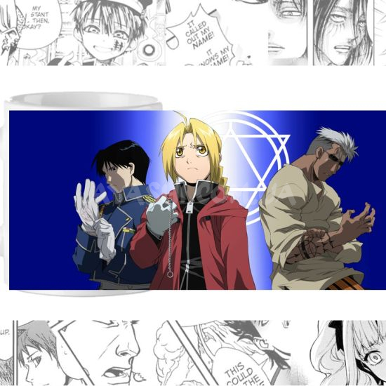 Чашка Fullmetal Alchemist cup-00098 Чашка Fullmetal Alchemist cup-00098