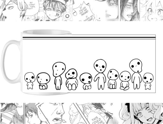 Чашка Mononoke-hime cup-00246 Чашка Mononoke-hime cup-00246