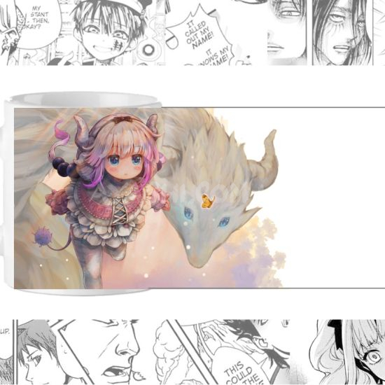 Чашка Kobayashi-san Chi no Maid Dragon cup-00334 Чашка Kobayashi-san Chi no Maid Dragon cup-00334