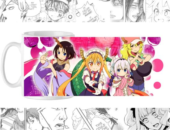 Чашка Kobayashi-san Chi no Maid Dragon cup-00335 Чашка Kobayashi-san Chi no Maid Dragon cup-00335