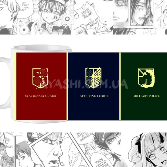 Чашка Attack on Titan cup-00651 Чашка Attack on Titan cup-00651