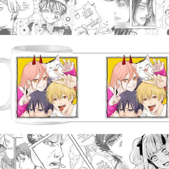 Чашка Chainsaw Man cup-00668 Чашка Chainsaw Man cup-00668