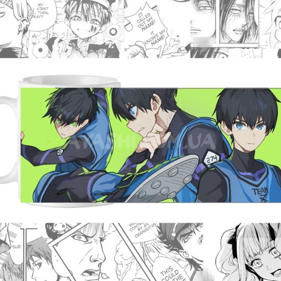 Чашка Blue Lock cup-00756 Чашка Blue Lock cup-00756