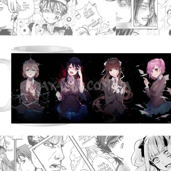 Чашка Doki Doki Literature Club! cup-00792 Чашка Doki Doki Literature Club! cup-00792