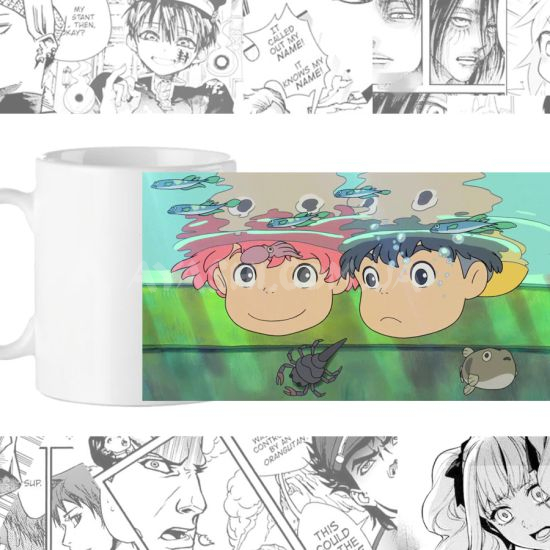 Чашка Ponyo on the Cliff by the Sea cup-00865 Чашка Ponyo on the Cliff by the Sea cup-00865