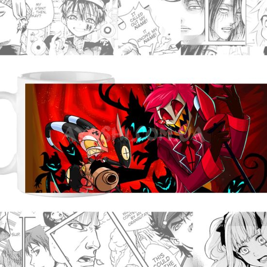 Чашка Helluva Boss VS Hazbin Hotel cup-00897 Чашка Helluva Boss VS Hazbin Hotel cup-00897