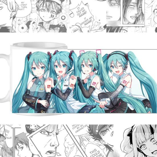 Чашка Hatsune Miku cup-00900 Чашка Hatsune Miku cup-00900