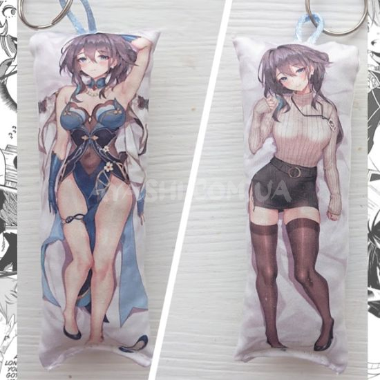 Мини-Дакимакура брелок Жуань Мэй Хонкай Honkai: Star Rail  0002 Мини-Дакимакура брелок Жуань Мэй Хонкай Honkai: Star Rail  0002