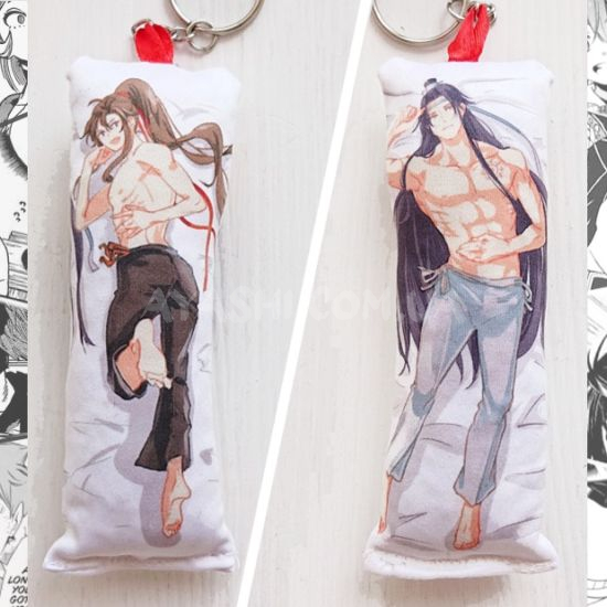 Мини-Дакимакура брелок Mo Dao Zu Shi Вэй Ин с Лань Чжань 0008 Мини-Дакимакура брелок Mo Dao Zu Shi Вэй Ин с Лань Чжань 0008