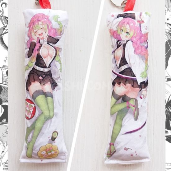 Мини-Дакимакура брелок Мицури Demon Slayer 0010 Мини-Дакимакура брелок Мицури Demon Slayer 0010