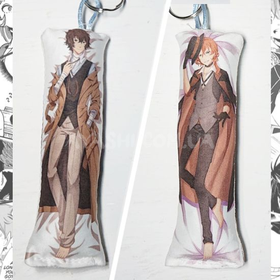 Мини-Дакимакура брелок Bungo Stray Dogs 4001 Мини-Дакимакура брелок Bungo Stray Dogs 4001