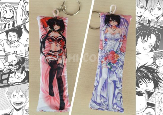 Мини-Дакимакура брелок Date A Live 4004 Мини-Дакимакура брелок Date A Live 4004