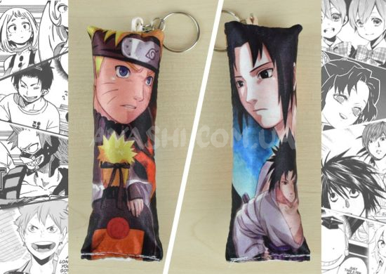 Дакімакура Naruto 4008 брелок міні Дакімакура Naruto 4008 брелок міні
